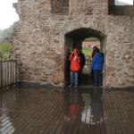 Urquhart Castle bei Regen